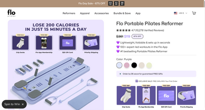 CoreSlide — Portable Pilates Reformer