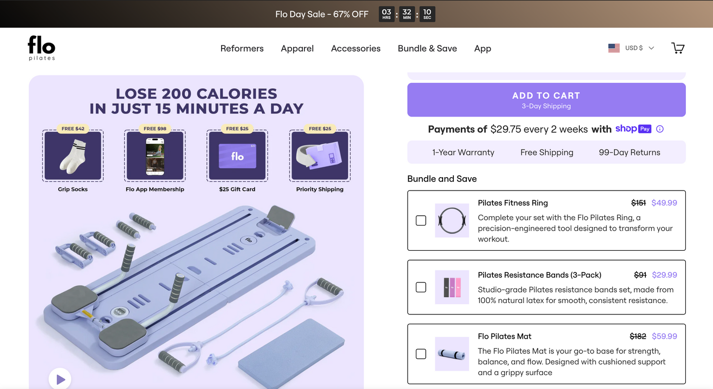 CoreSlide — Portable Pilates Reformer