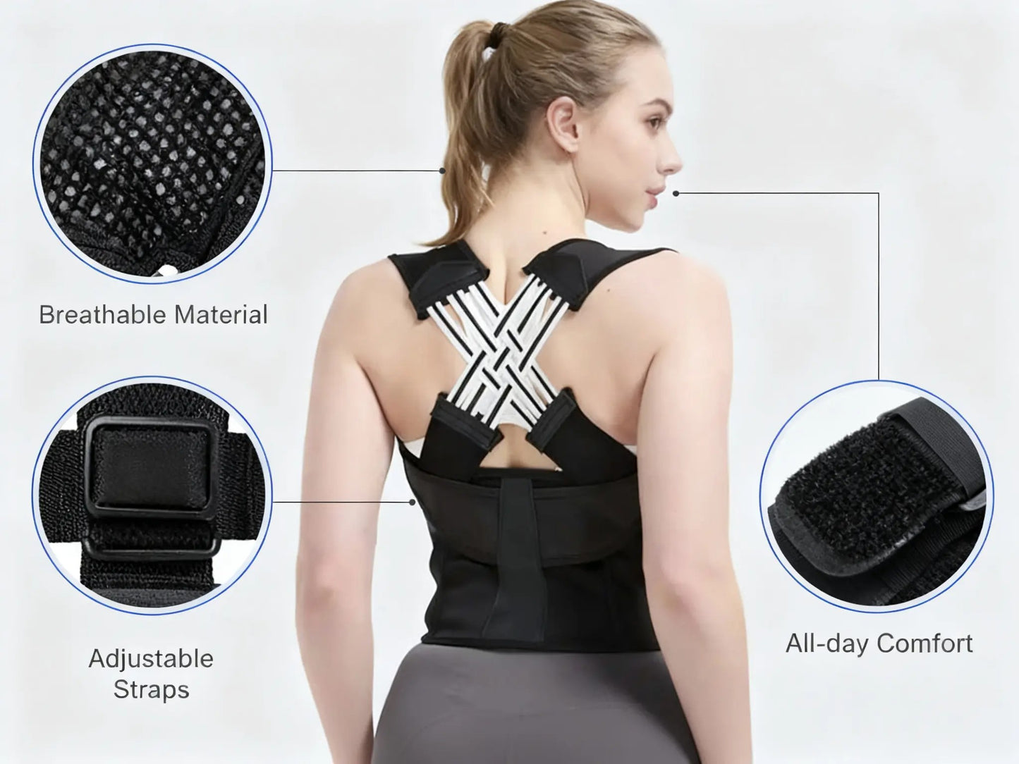 Straighter everyday posture